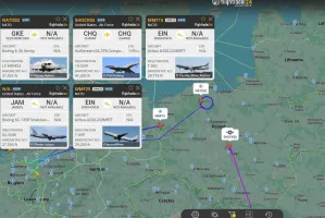 Samoloty NATO znów nad północną Polską. "Sygnał dla Rosji"