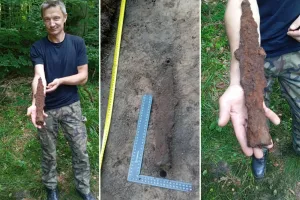 Niezwykłe odkrycie w lesie. "Aż odjęło mi mowę"