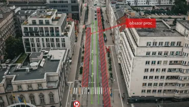 Ul. 10 Lutego będzie węższa