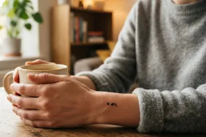 Średnik na nadgarstku: co oznacza ten tatuaż?