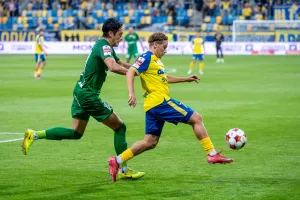 Arka Gdynia ma niesamowitego optymistę. Filip Waluś chce strzelać bramki co mecz