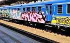 Graffiti na SKM-ce? Pasażerowie muszą wysiąść
