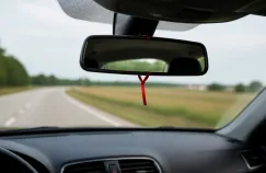 Co oznacza czerwona wstążka na samochodzie?