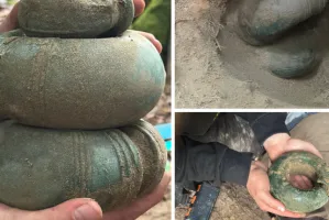 Skarby z epoki żelaza znalezione w lesie. Po raz drugi