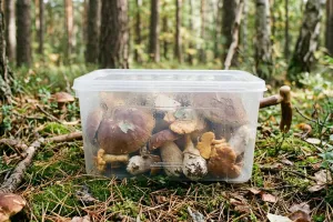 Zbierasz grzyby do tego pojemnika? Nawet jadalny borowik wywoła silne zatrucie