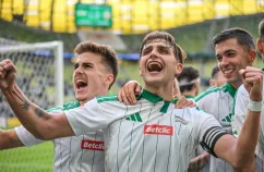 Lechia Gdańsk - Miedź Legnica 2:1. Wygrana obroniona, mimo czerwonej kartki