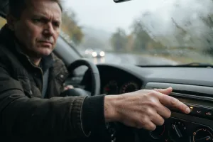 Wciskasz ten przycisk jesienią? To grozi mandatem do 500 zł i zerową widocznością