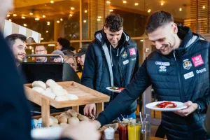 Prezentacja i grill drużyny koszykarzy Energi Trefla Sopot z pierwszym Norwegiem