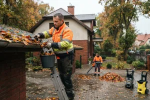 Czyszczenie rynien i jesienne porządki wokół domu. Cennik usług 2026