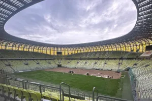 Murawa na derby Trójmiasta prawie gotowa. Najpierw sprawdzą ją kobiety