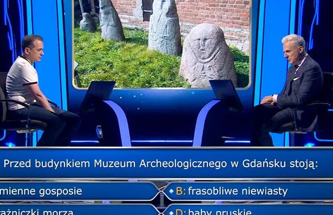 Gdańskie pytanie w "Milionerach". Publiczność uratowała uczestnika
