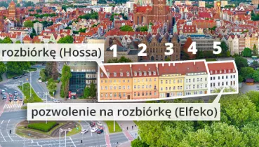 Deweloper czeka na zgodę na rozbiórkę kamienic koło LOT-u