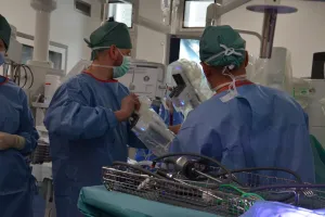 Pierwsza taka operacja na Pomorzu. Rak żołądka usunięty ze wsparciem da Vinci