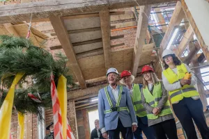 Wiecha na przyszłej siedzibie Cappelli Gedanensis