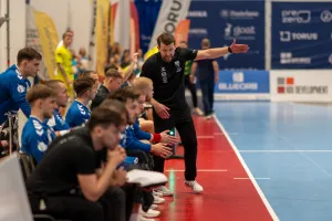 Trener Patryk Rombel ocenia PGE Wybrzeże Gdańsk z realizacji przedmeczowych założeń