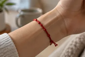 Czerwona wstążka na nadgarstku. Co oznacza ten symbol i kiedy można go zobaczyć?