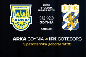 Arka Gdynia - IFK Goeteborg i pokaz laserów. Wszystko o meczu 100-lecia