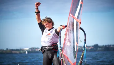Żeglarz SKŻ Ergo Hestia Sopot z brązowym medalem mistrzostw świata U23 iQFOiL