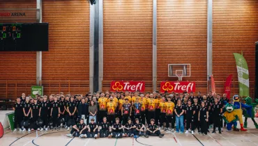Energa Trefl Gdańsk zaprezentowana. Kibice liczą na pierwszą "ósemkę". Zobacz zdjęcia