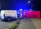 Tutaj doszło do zderzenia Toyoty z busem