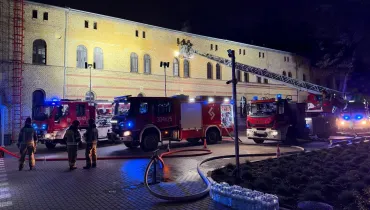 Pożar w budynku Gdańskich Wodociągów. Nie będzie zakłóceń w dostawach wody