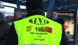Wojna między taksówkarzami na lotnisku