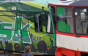 20 osób rannych w zderzeniu tramwajów