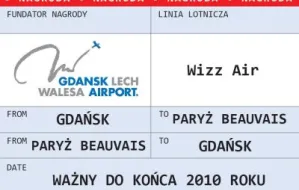 Bilet lotniczy do Paryża w konkursie Portu Lotniczego Gdańsk i trojmiasto.pl