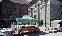 Bazar na Trakcie Królewskim w Gdańsku