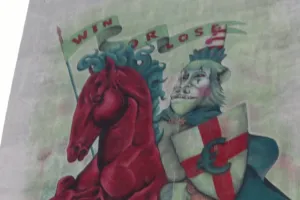 Czy wszystko jest na sprzedaż? Nowy mural na Zaspie