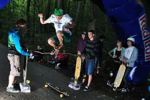 Aktywny weekend: rajd, pływanie, longboard oraz plażowanie