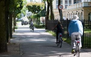 Włoski strajk rowerzystów w Sopocie