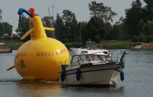 Żółta łódź podwodna Beatlesów w Gdańsku