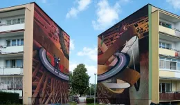 Nowy mural na Zaspie dla abstrakcjonistów