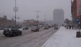 Śnieg nad Trójmiastem, pługi na drogach