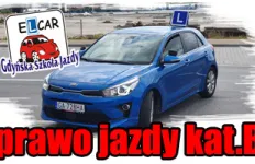 Kurs prawa jazdy kat B  Elcar Gdynia