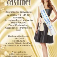 Castingdo regionalnych wyborów Miss Polski Ziemi Kociewskiej, Kaszubskiej i Pomorskiej