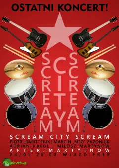 Koncert: Scream City Scream