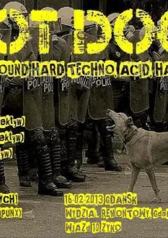 Riot Dogs - impreza benefitowa na pieski w klimacie hardcore/acidtechno
