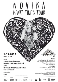 Novika Heart Times Tour - koncert! + After Party