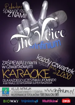 The Voice Of Infinium - Karaoke - Pokochaj Śpiewać razem z Nami !