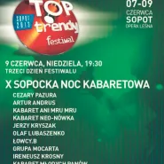 Festiwal TOPtrendy 2013: X Sopocka Noc Kabaretowa