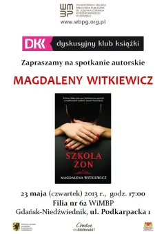Spotkanie z Magdaleną Witkiewicz