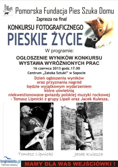 Finał Konkursu Pieskie Życie - Tomasz Lipnicki & Jacek Kulesza