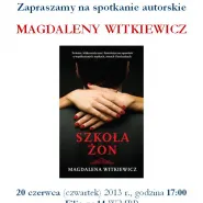 Spotkanie autorskie z Magdaleną Witkiewicz