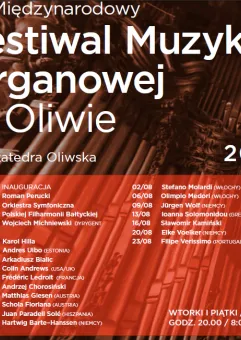 56. Międzynarodowy Festiwal Muzyki Organowej w Oliwie