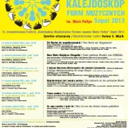 XIV Międzynarodowy Festiwal Kalejdoskop Form Muzycznych