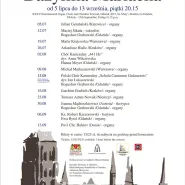 XXXVI Międzynarodowy Festiwal Muzyki Organowej, Chóralnej i Kameralnej Gdańsk 2013