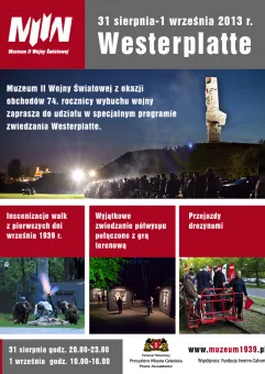 Obchody 74. rocznicy wybuchu II wojny światowej na Westerplatte