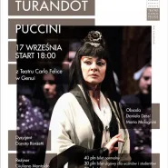 "Turandot" z Genui do Multikina Gdynia!